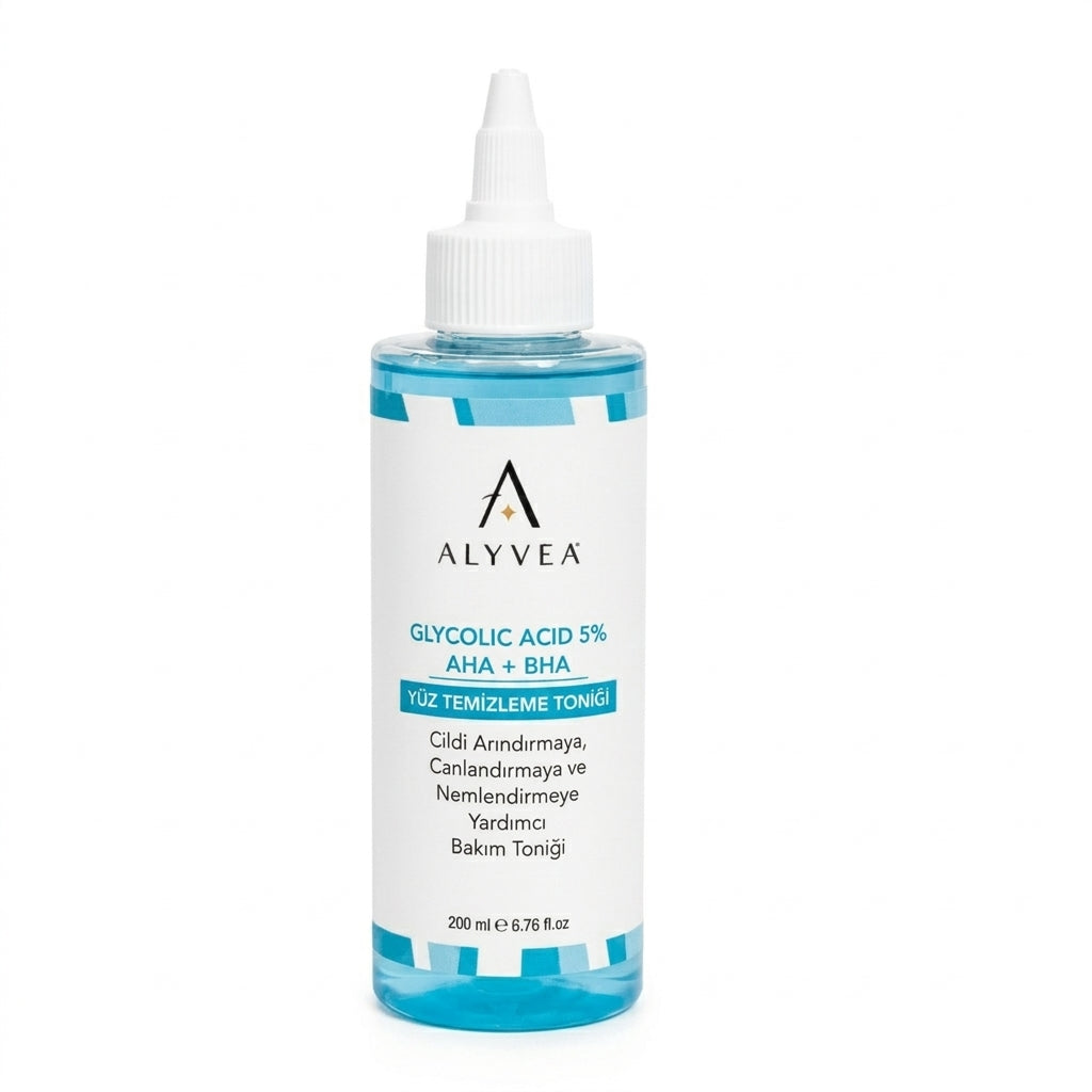 ALYVEA %5 Glikolik Asit Tonik 200 ml – AHA BHA